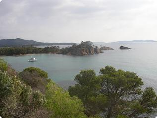 Brégançon Sentier du littoral