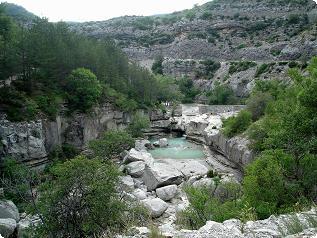 Les gorges de la Méouge 