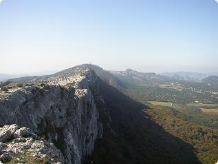 La chaine de la Sainte-Baume 