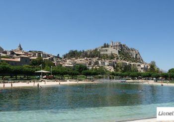 Sisteron – La citadelle – Le plan d’eau