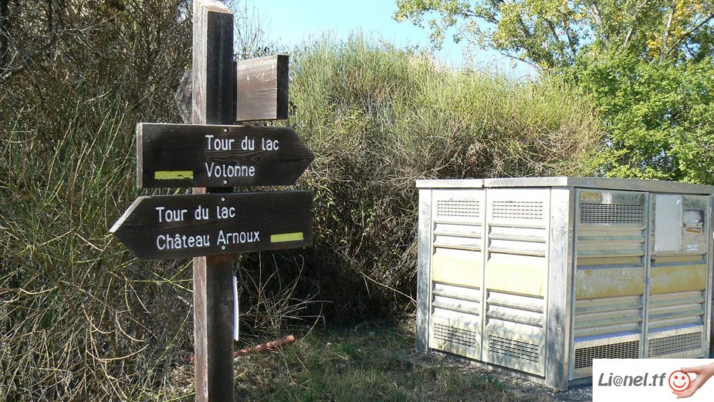 tour du lac chateau arnoux